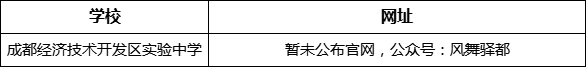 成都市成都經(jīng)濟(jì)技術(shù)開發(fā)區(qū)實(shí)驗(yàn)中學(xué)網(wǎng)址是什么？