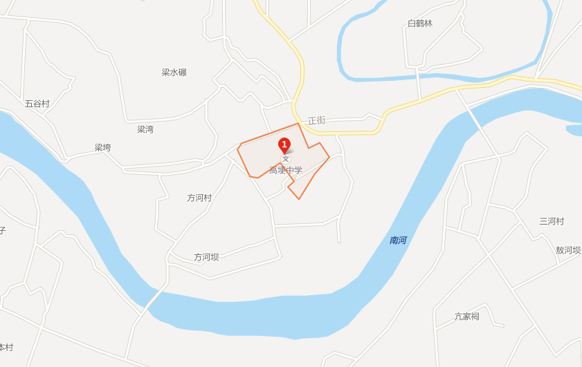 高埂中學地址在哪里？