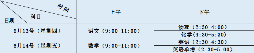 2020年崇慶中學(xué)初升高考試時(shí)間是否有調(diào)整？